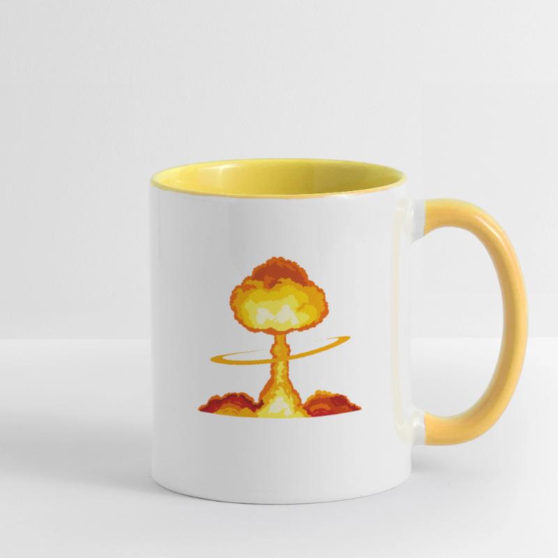 Linux Funny Linux Command Sudo RM RF for Men Contrasting Mug