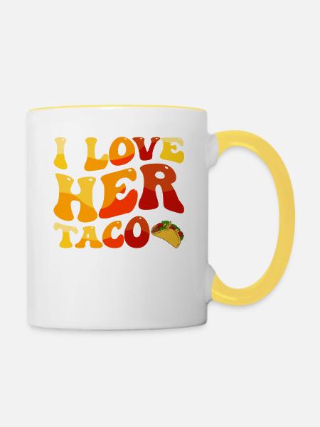 Cinco de Mayo - Tasse zweifarbig - Weiß/Gelb