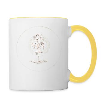 Have You Watered Your Plants Today - Contrasting Mug - white/yellow - Right