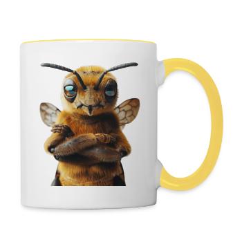 Bee - Contrasting Mug - white/yellow - Right