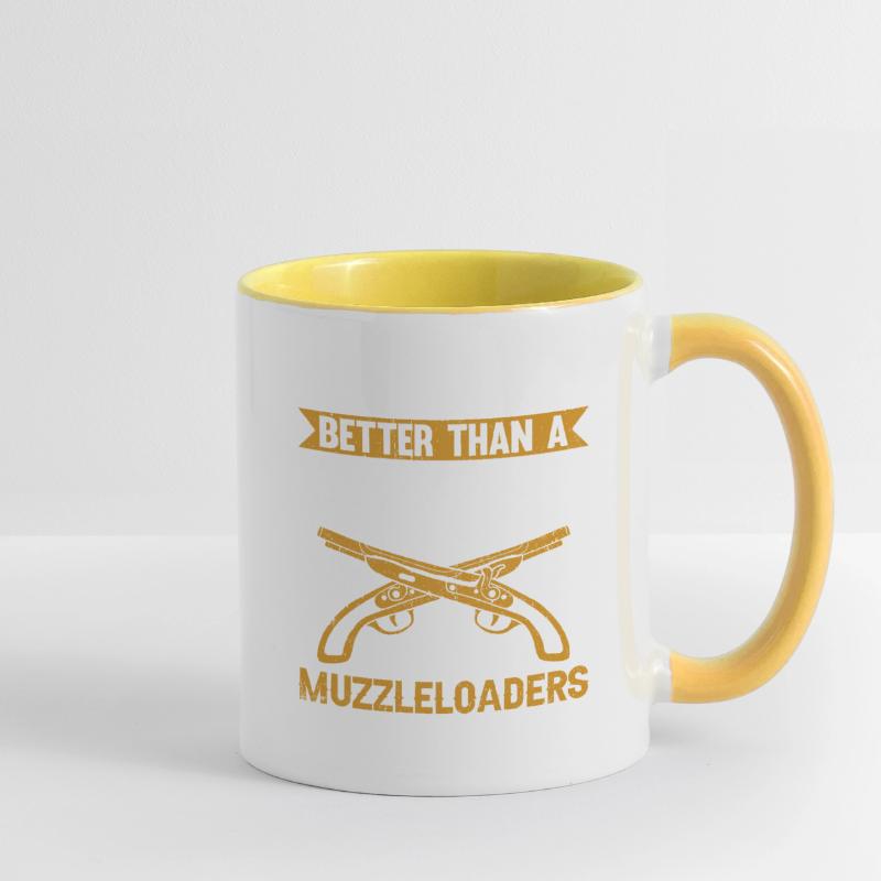Vorderlader Muzzleloader Muzzle Loading Contrasting Mug
