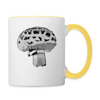 Gray Champion - Tasse zweifarbig - Weiß/Gelb - Rechts