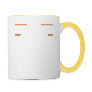 It's a 18436572 thing, you wouldn't - Contrasting Mug - white/yellow - Right