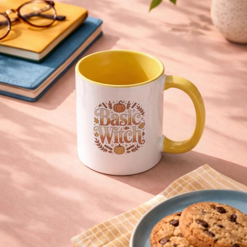 Witchcraft Basic Witch Enchanted Tarot Reading Contrasting Mug