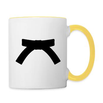 belt - Contrasting Mug - white/yellow - Right