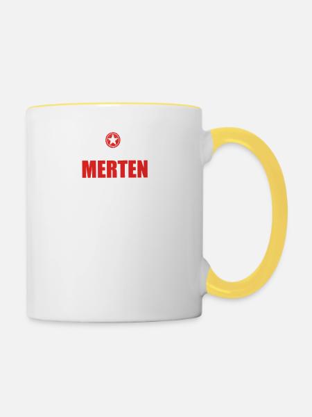 Geschenk it s a thing birthday understand MERTEN - Tasse zweifarbig - Weiß/Gelb