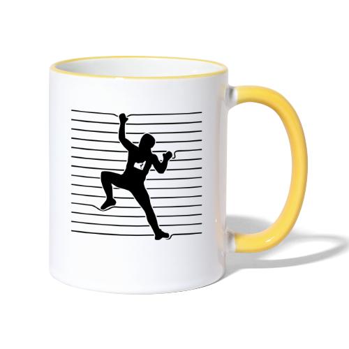 Line Climber - Contrasting Mug
