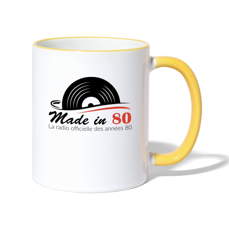 Made in 80 - Mug contrasté