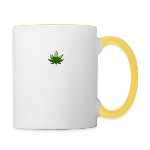 cannabis - Mug contrasté