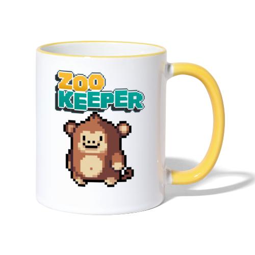 ZooKeeper Gibbon - Contrasting Mug