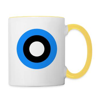 Estonia - Contrasting Mug - white/yellow - Right
