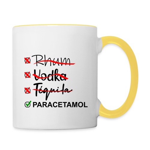 Paracetamol - Mug contrasté