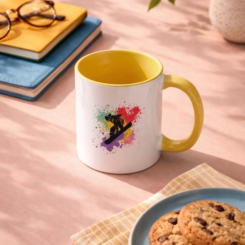 Snowboard Tazze bicolor