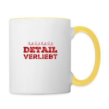 Details are great - Contrasting Mug - white/yellow - Right