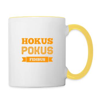 that's magic - Contrasting Mug - white/yellow - Right