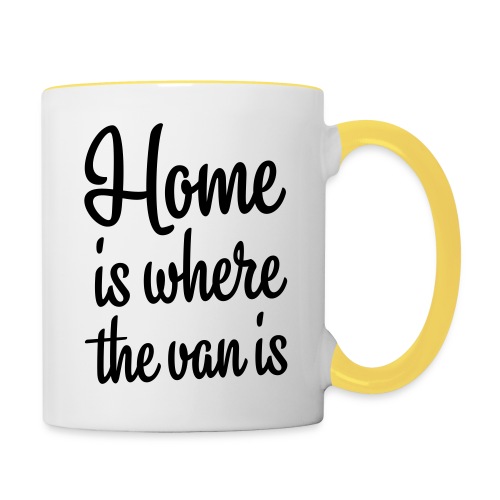 Home is where the van is - Autonaut.com - Contrasting Mug