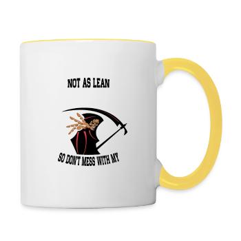 Granny - Contrasting Mug - white/yellow - Right