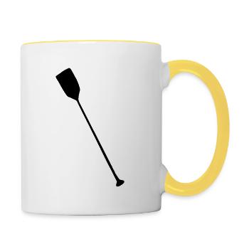 paddle - Contrasting Mug - white/yellow - Right