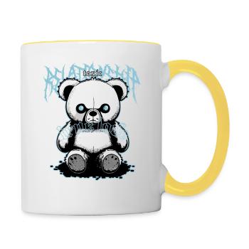 Toxic True Love a - Tasse zweifarbig - Weiß/Gelb - Rechts