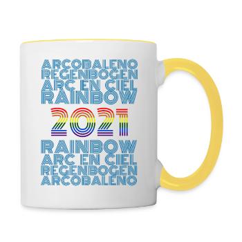 ARC 2021 - Contrasting Mug - white/yellow - Right
