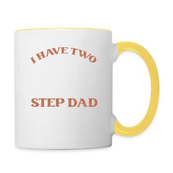 Stiefvater Stiefvater Stiefvater - Tasse zweifarbig - Weiß/Gelb - Rechts