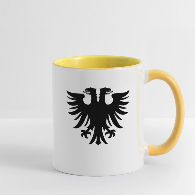 double-headed eagle Contrasting Mug
