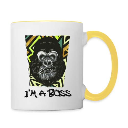 I'm a boss - Mug contrasté