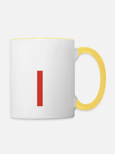 Soly Solothurn Soly - Tasse zweifarbig - Weiß/Gelb