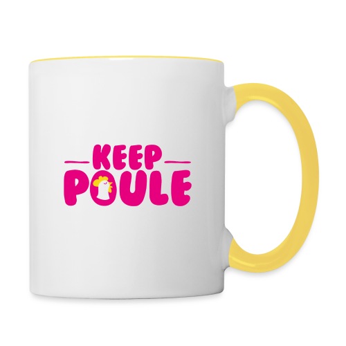 Keep Poule - Mug contrasté