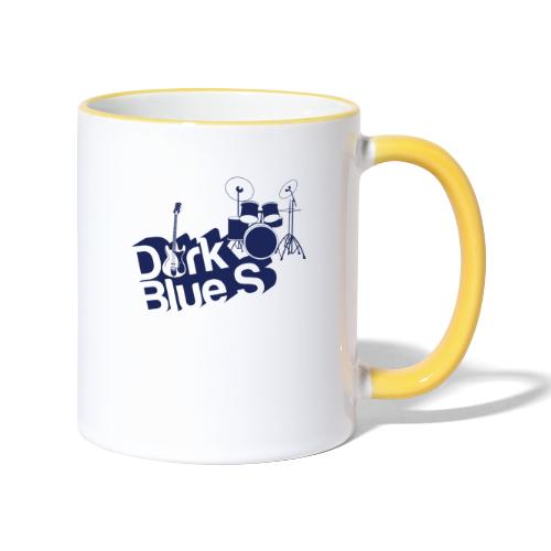 Dark Blue S logo - Contrasting Mug