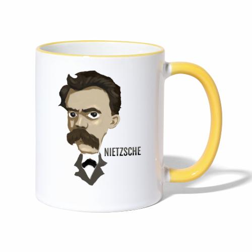 Nietzsche - Taza en dos colores