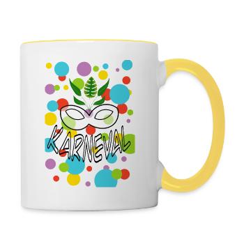 Carnival - Contrasting Mug - white/yellow - Right