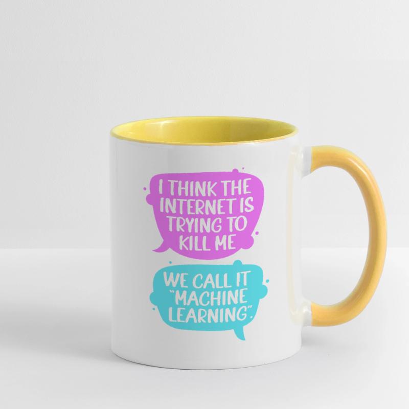 GPT Programmierer Coder Tasse zweifarbig