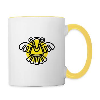 ORO 03 - Contrasting Mug - white/yellow - Right
