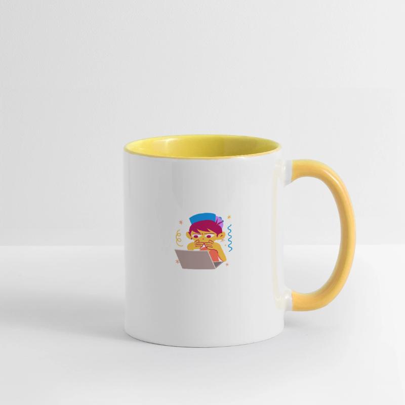 Tasse zweifarbig