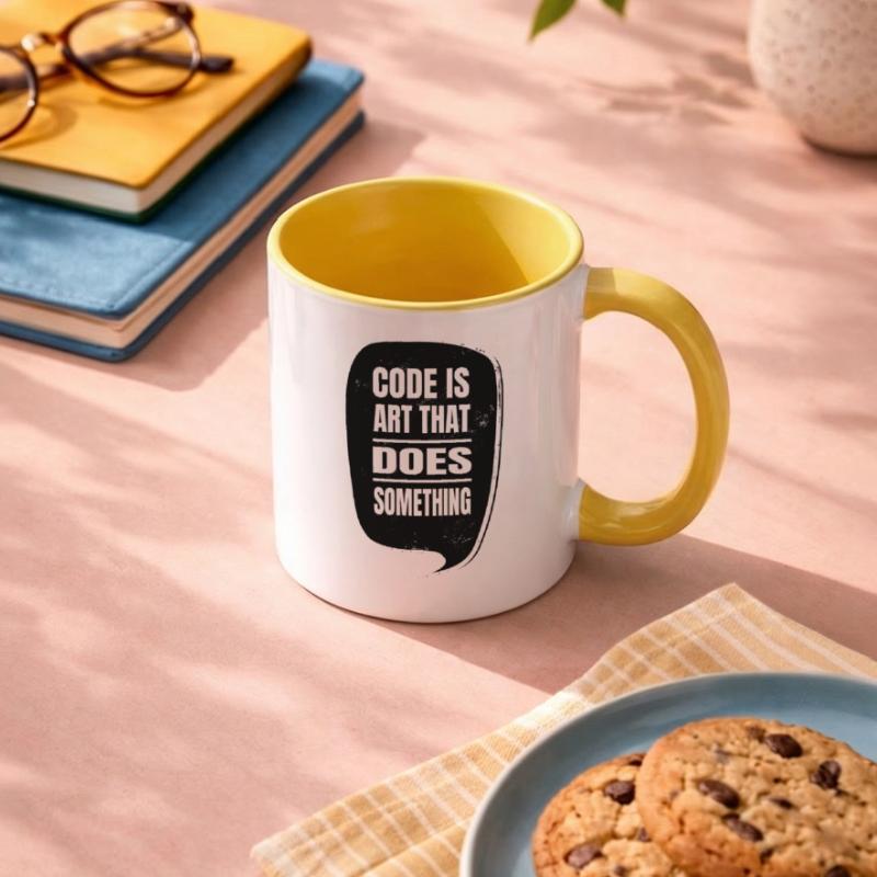 informatics c sharp programming fun jokes gift Contrasting Mug