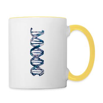 DNA DNA - Contrasting Mug - white/yellow - Right
