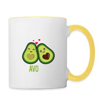 You're Everything I've AVO Wanted - Contrasting Mug - white/yellow - Right