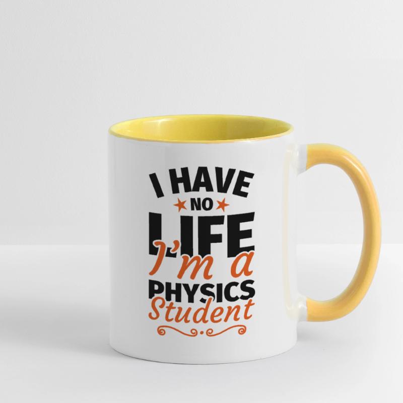 Physics student Physics Studies Physics studies Contrasting Mug