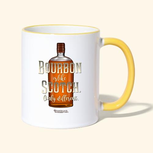 Bourbon Whiskey - Tasse zweifarbig