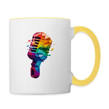 Micro Color - Contrasting Mug - white/yellow - Right