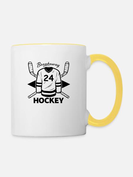 Breakaway 2 - Mug contrasté - blanc/jaune