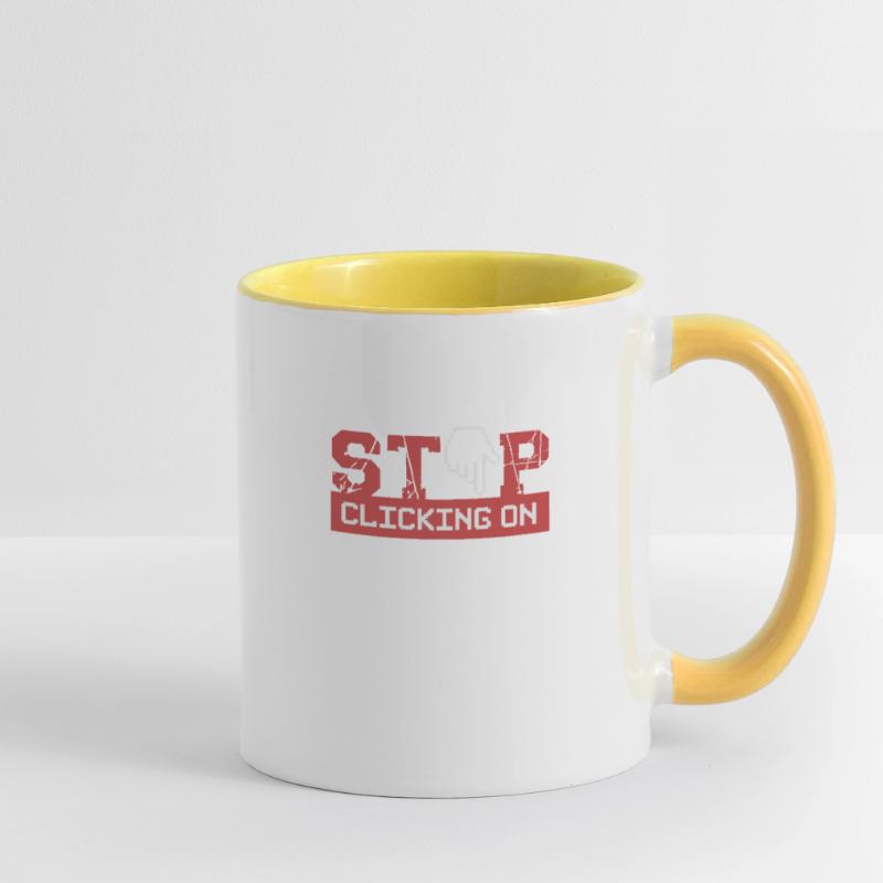 Cybersecurity Hacker Programming Gift Idea Contrasting Mug
