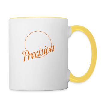 martial Arts - Contrasting Mug - white/yellow - Right