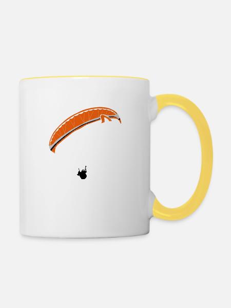 Skywalk Tequila - Tasse zweifarbig - Weiß/Gelb