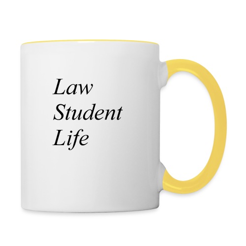 Law Student Life - Tazze bicolor