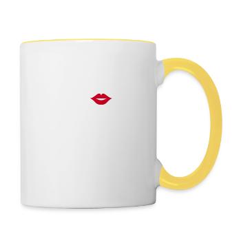 Miss Perfect - Contrasting Mug - white/yellow - Right