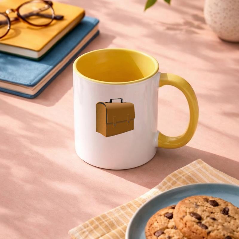 backpack suitcase backpack bag briefcase110 Contrasting Mug