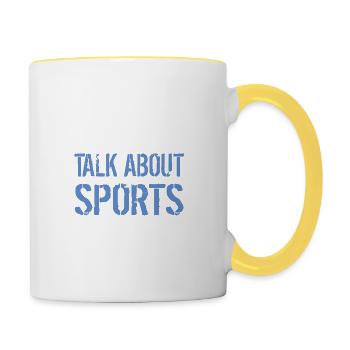 Sport - Contrasting Mug - white/yellow - Right