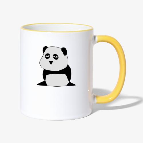 Big Panda - Tasse zweifarbig